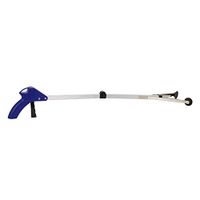 Loriver Garbage Folder Folding Pick Tool Captures Pursuit Stick Reach Catch Extend to 30 Inch