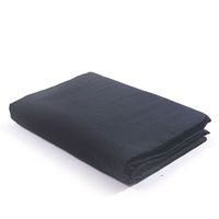 6x9foot PRO 100% Pure Cotton Collapsible Video Studio Seamless Solid Muslin Backdrop Photo Studio Background - black color