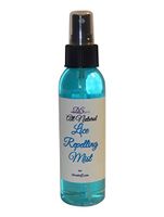 All Natural Lice Repelling Hair Mist, Non Oily Formula, Great For Everyday Use and Back To School, Diva Stuff, 4oz