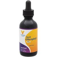 The Vitamin Shoppe Liquid Chlorophyll 100mg Green Superfood That Supports The Immune System and Energy Production, EasytoTake Liquid (2 Fl Oz.)