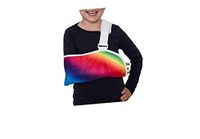 Crazy Casts Arm Sling for Kids, NO Thumb Loop ON Large Slings - Childrens Arm Support Sling | Premium Designer Arm Slings for Kids for Broken Collarbone or Cast Cover |Small to Large for Boys Girls
