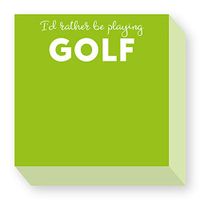 Golf CHUBBIE Notepad