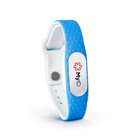 MyID Hive Medical ID - Store Medical Information for Free - Super Comfortable Silicone Material - Perfect for Those with Diabetes, Autism, Etc - Fits Kids & Adults - Silver Pod