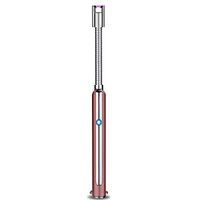 Julitech Candle Lighter, Windproof Electric Arc Lighter with USB Rechargeable Overcharge Protection, Longer Flexible Neck for Camping Cooking BBQs Fireworks,Red