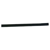 Midwest Rake 79065 16" Neoprene Squeegee Blade, 1/4" Notch, Both Sides, Black