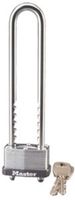 Master Lock Padlock, Laminated Steel Warded Lock, 1-3/4 in. Wide, 517KAD