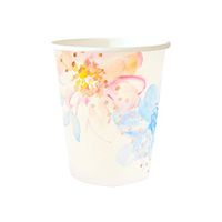 Illume Partyware Celebrate Happiness Floral Cup - Pack of 10