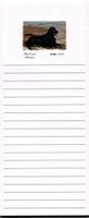 Flatcoated Retriever Magnetic List Pads - Set of 2