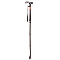 ZSMPY Crutches Folding Telescopic Adjustable Height Aluminum Alloy Non-Slip Cane