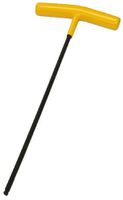 Faztek 13TL1201 Corrosion Resistant 3/16" Ball End Hex Driver with Cushion Grip T Handle
