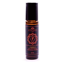 Chakra Balancing 100% Pure Aromatherapy Roll On Essences Pure Therapeutic Grade Essential Oils Root, Sacral, Solar Plexus, Heart Chakra, Throat Chakra, Brow Chakra (Solar Plexus Chakra 3)