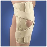 OA/Arthritis Knee Brace Medial Right/Lateral Left, Size: Small, Circ: Above Mid-Patella 14"-15" by Rolyn Prest
