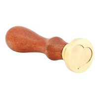 Takeashi Wax Seal Stamp-Heart,Great for Embellishment of Cards Envelopes, Wedding Invitations, Wine Packages, Gift Idea for Valentine's Day