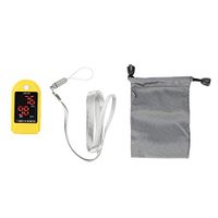 Taidda Finger Monitor, Portable LED Screen Finger Clip Type Pulse Detector for Home Healthcare