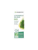 Arkopharma Organic Essential Oil of Citronella Java (Cymbopogon Winterianus) N°04 10ml