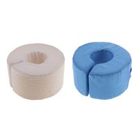 SM SunniMix 2pcs Zipper Removable Cover Ankle Foot Hand Leg Foam Elevator Cushion Elevation Pillows Pad Sleeping Rest Foot Stabilizer
