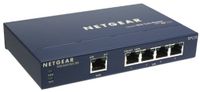 NETGEAR WebSafe RP114 DSL/Cable Router & 4-Port 10/100Mbps Fast Ethernet Switch