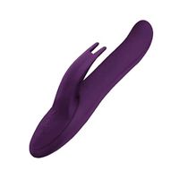 Wireless Powerful Personal Wand Massager, 8 Massage Modes, Waterproof and USB Rechargeable, Handheld for Neck Shoulder Back Body Massage, Sports Recovery & Muscle Aches-Perple
