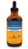 Herb Pharm Certified Organic Meadowsweet Liquid Extract for Minor Pain - 4 Ounce