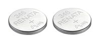 Renata Single Watch Battery Swiss Made Renata 346 or SR 712 SW 1.55V (2 Batteries, 346 or SR 712 SW)