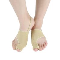 Healifty 1 Pair Big Toe Hallux Valgus Corrector Toe Correction Sleeve Brace Bunion Toe Splint