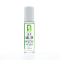 All-Natural My Relief Migraine Stick Essential Oil Roll-On by Aculief – Proprietary Blend for Migraine Relief, Tension, Stress and Headaches – Simple, Easy & Effective – (.3 Ounce)