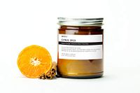 Citrus Spice {Classic} Coconut Wax Candle Made with Sweet Orange, Cinnamon & Clove Essential Oils. 100% Natural with a Hemp Wick