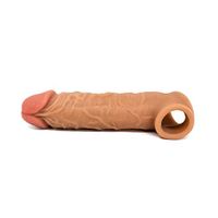 Amalgo 2020 Extra Large 9 Inch Skin Silicone Pên?ís Sleeve for Men Large Extension Cóndom Thick and Big Extra Large