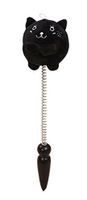 Plush Cartoon Spring Knock Back Hammer Doll Hit Hammer Massage Sticks Black Cat