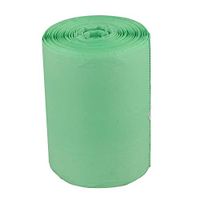 Qsbon 13 Gallon Compostable Trash Bags, Green 100% Certified Biodegradable Compost Bags, 90 Counts