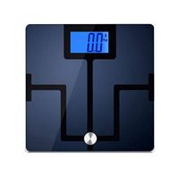 Bluetooth Body Fat Digital Weight Scale for iPhone, iPad, iPod and Android Smart Phones and Tablets - Measures 8 Parameters: Body Weight, Body Fat, Body Water, Muscle Mass, BMI, BMR(KCAL)