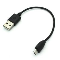 Premium Black Short USB Cable Charging Power Cord Data Sync Wire for Verizon Motorola Droid Maxx 2 - Verizon Motorola Droid Turbo - Verizon Motorola Droid Turbo 2