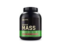 Optimum Nutrition Serious Mass Weight Gainer Protein Powder, Vitamin C, Zinc and Vitamin D for Immune Support, Strawberry, 6 Pound (Packaging May Vary)