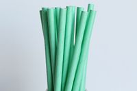 Mint Green Paper Straws (50)