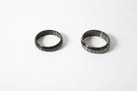 [HK medical] Ceramic Health Bracelet Ergonomical HKKSO with 10 Colors options (Man, Gray)