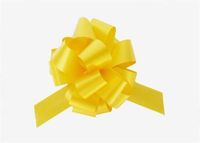 5" Pull String Bow Daffodil Yellow Gift Wrap Favor Decoration (10 Pieces)