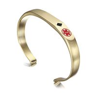 WelMag Adjustable Medical Alert ID Bracelets Free Engraving
