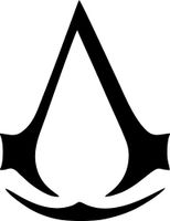 LCK Unique Design Video Games Assassins Creed Logo, Black, 6 Inch, Die Cut Vinyl Decal, for Windows, Cars, Trucks, Toolbox, Laptops, MacBook-virtually Any Hard Smooth Surface