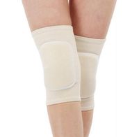 DU&HL Kneepads, Knee Support, Knee Sleeves Brace Protector Pad, Kids Breathable Thicked Crashproof Antislip Dance Cotton Knee Pads Brace Wrap Tape for Kids Sport/Dancing, White, L