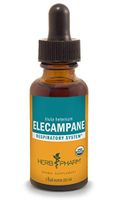 Herb Pharm Certified Organic Elecampane Liquid Extract for Respiratory System Support - 1 Ounce