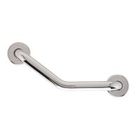 CSI Bathware BAR-BB12-TW-125-PO Boomerang Shaped Grab Bar, Polished