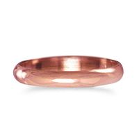 Antimicrobial Pure Copper Therapy Ring Band for Men & Women, Uncoated Solid Copper, Effective Against Viruses, Germs, Bacteria, Trace Mineral, Natural Relief of Arthritis; 3mm, 6mm, 8mm; Size 5-12