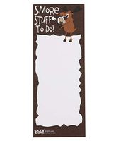 Squeeze Me S'More! Magnetic Animal Print Notepad by LazyOne | 50 Easy Tear Off Sheets Of Paper (ONE SIZE)
