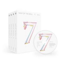 BTS 'Map Of The Soul 7' Version.03 CD+36p PhotoBook+52p Lyric Book+20p Mini Book+1p PhotoCard+1p PostCard+1p Sticker+1p Coloring Paper+Message PhotoCard SET+Tracking Kpop Seaeld