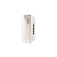 CATO 10501-P White Plastic Chief Fire Extinguisher Cabinet for 2-1/2 or 5 lb. Extinguisher, with Clear Pull Panel and Cylinder Lock