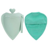 JOUDOO Hot Water Bottle, Classic Rubber Hot or Cold Water Bag for Pain Relief and Comfort 10oz with Cover (PG1901 Green)