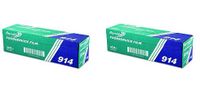 Reynolds Wrap 914 PVC Film Roll w/Cutter Box, 18" x 2000ft, Clear (2)