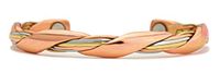 BillyTheTree Jewelry Copper Grapevine - Sergio Lub Copper Magnetic Therapy Bracelet - Made in USA! (lub762)| Size| Medium - 6 to 7 inches
