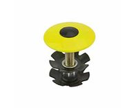 Alta Headset Alloy Bike Headset Tap 1 1/8" Caps, Multiple Colors (Yellow)