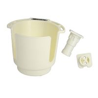 Scotty #311-WH Drink Holder w/ Bulkhead Gunnel Mount and Rod Holder Post Mount (White)